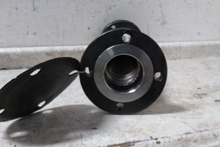 Hose Master G300FXFL180 3 In Inside Dia 18 In L Flexible Metal Hose Assembly