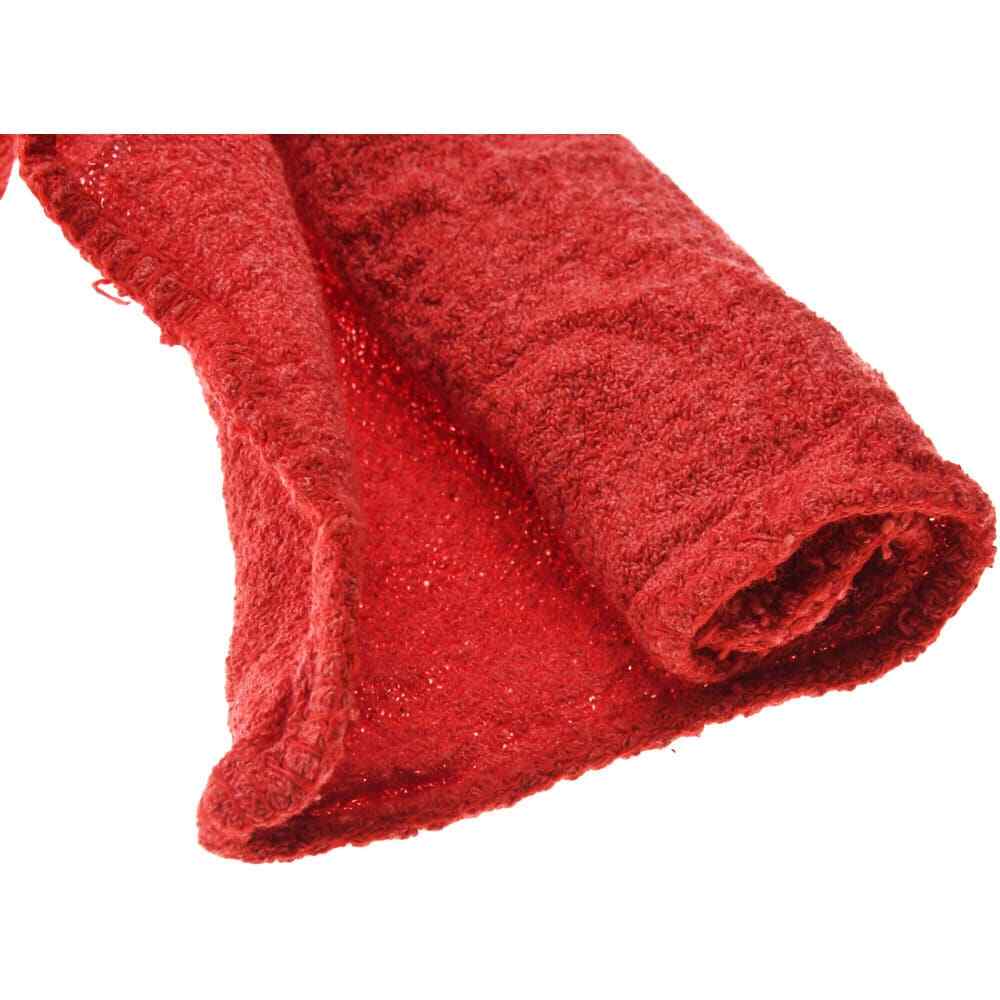 60 Pack PRO SOURCE 14″ x 14″ Industrial Shop Towels: Red Color, Virgin Cotton
