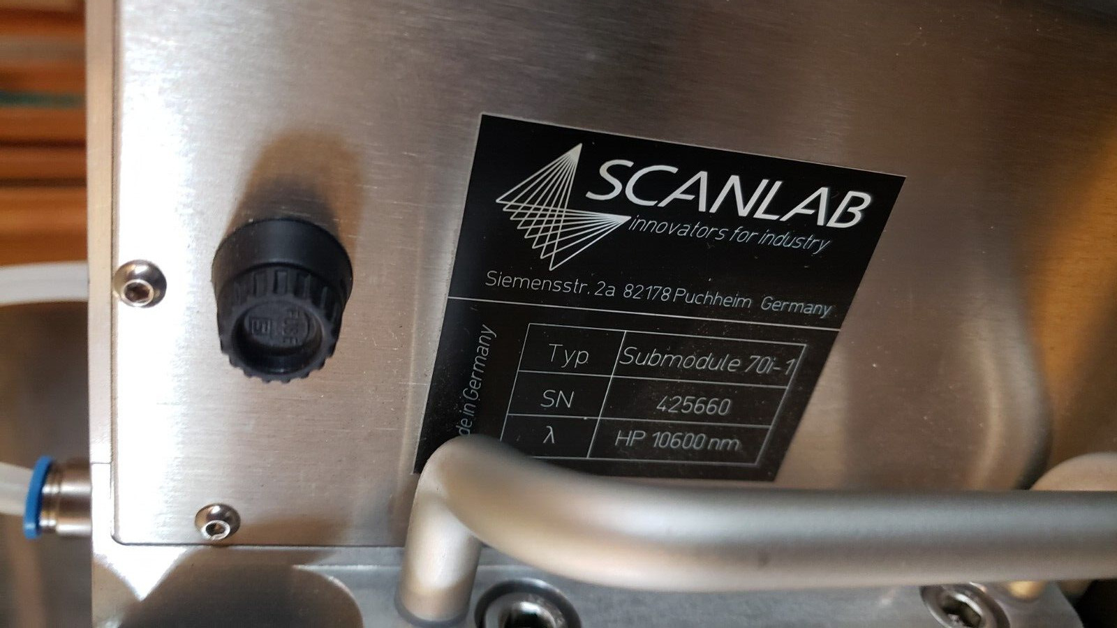 RARE ScanLab Powerscan 70i XC Laser Scanning System varioScan 80i & Submodule sb
