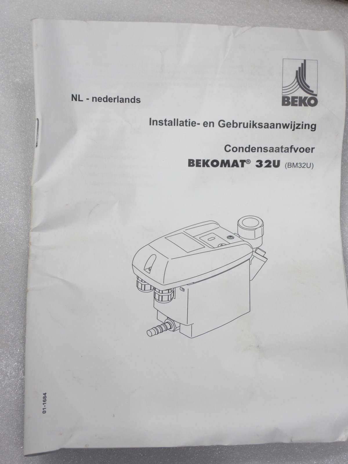 NEW BEKOMAT BM32UF VARIO STAND ALONE BEKO TECHNOLOGIES GMBH CONDENSATE DRAIN