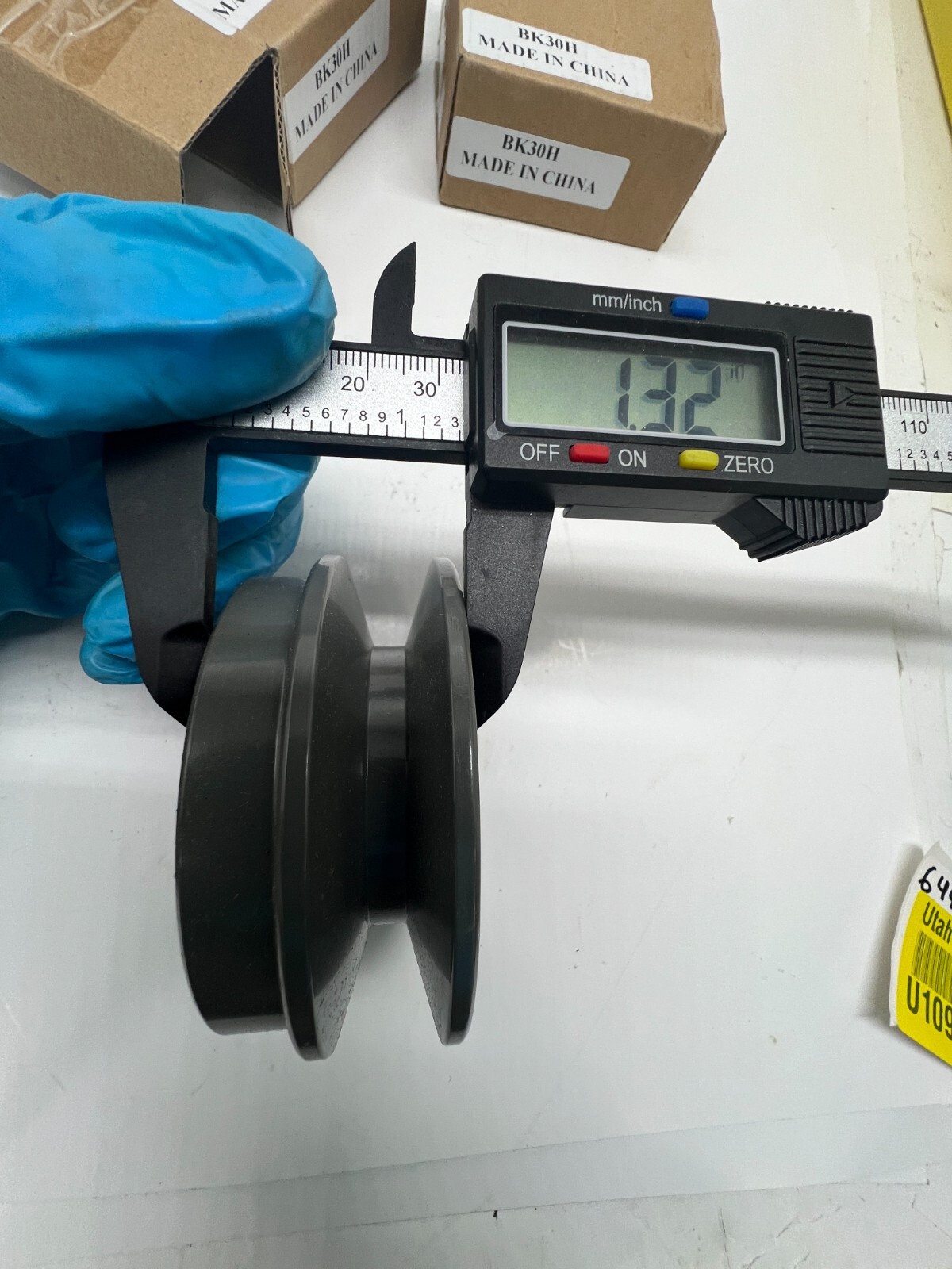 SINGLE SHEAVE V-BELT BK30H BK 30 H BORE 1 1/2″
