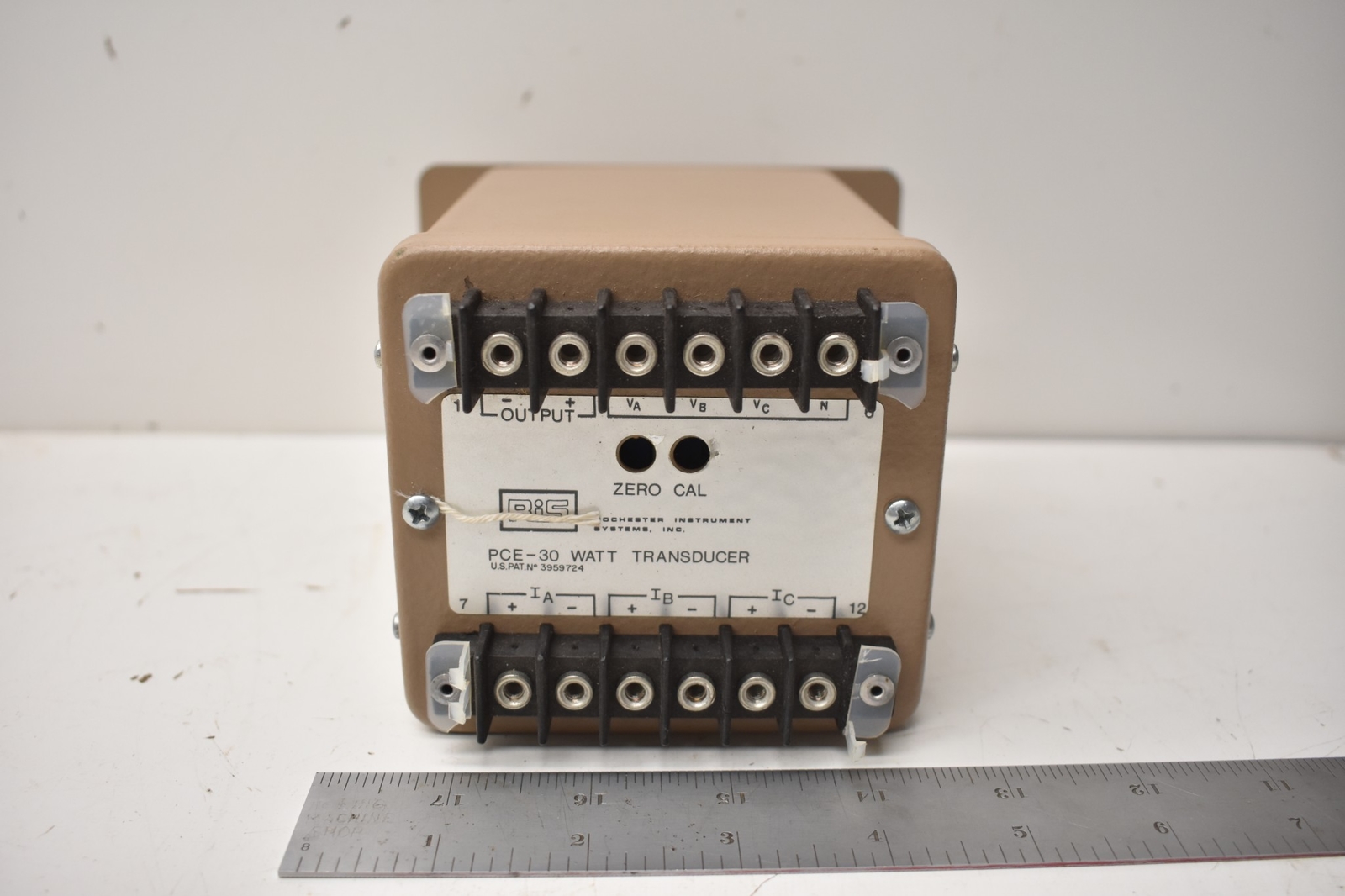 ROCHESTER INSTRUMENTS SYSTEMS PCE-30 WATT TRANSDUCER P1-E0-C5-X1-F60-W0-Z0-A1-G0