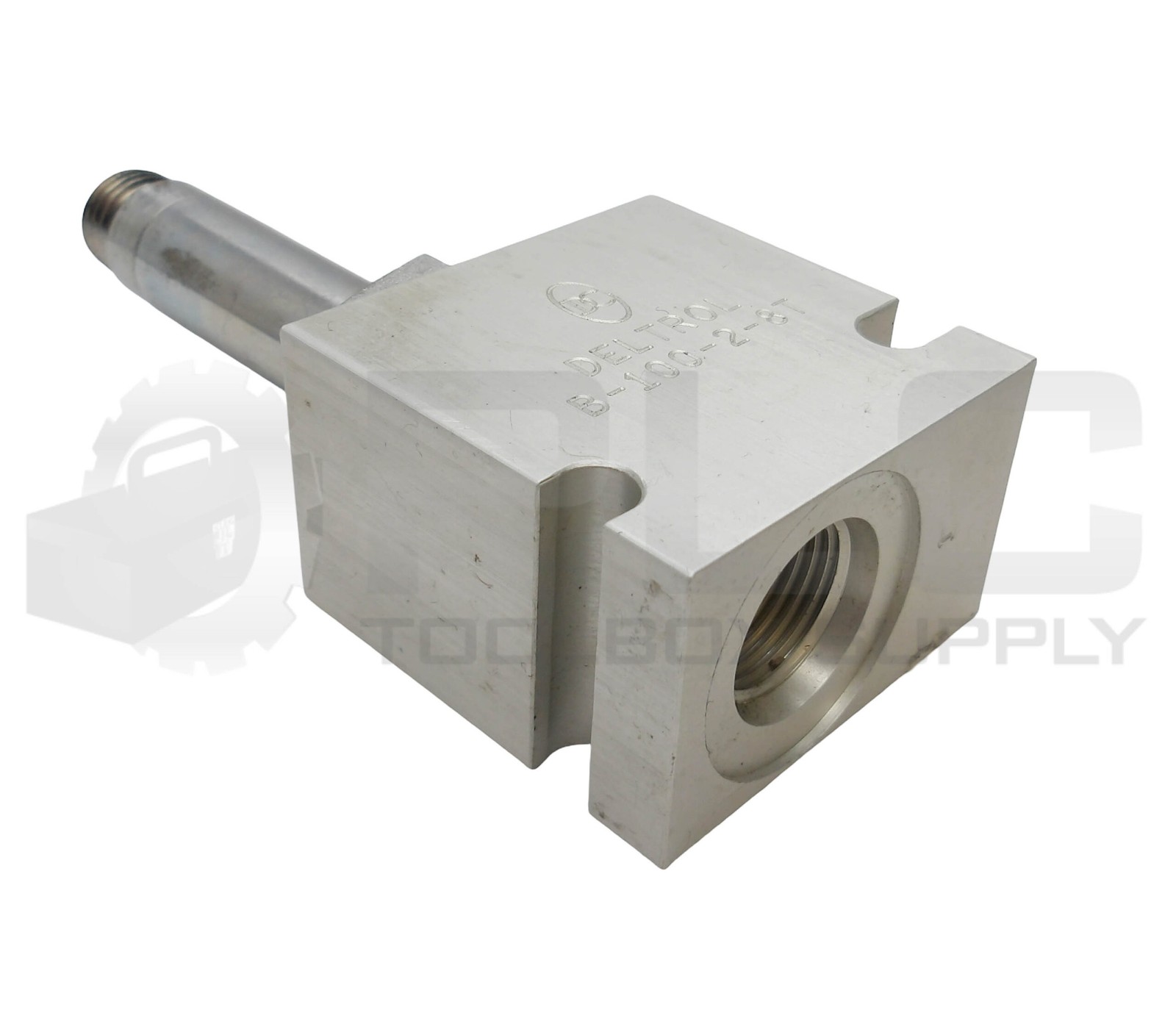 NEW DELTROL B-100-2-8T CARTRIDGE BLOCK 11/16″W/ DSV2-100-2NCP-N CARTRIDGE VALVE