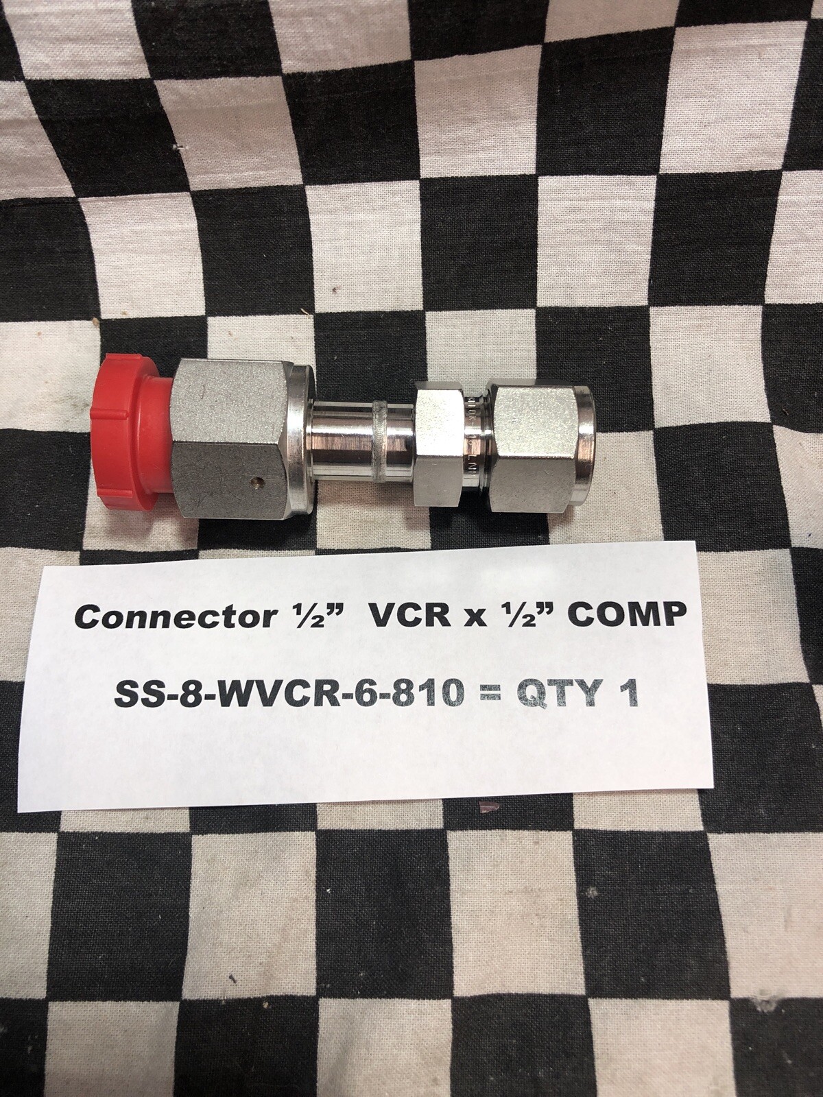 Lot Of 4 Swagelok Rotating Female Union, SS-8-WVCR-6-DF, SS-8-WVCR-6-810 #120B1