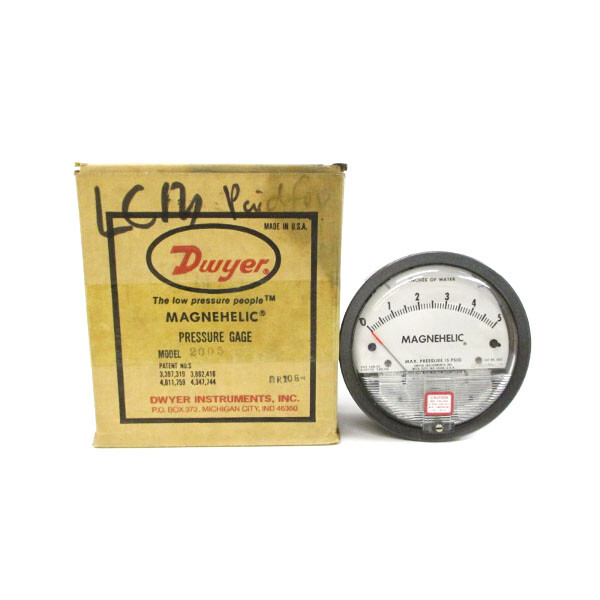 DWYER 2005 15PSI 0-5″H2O NSMP