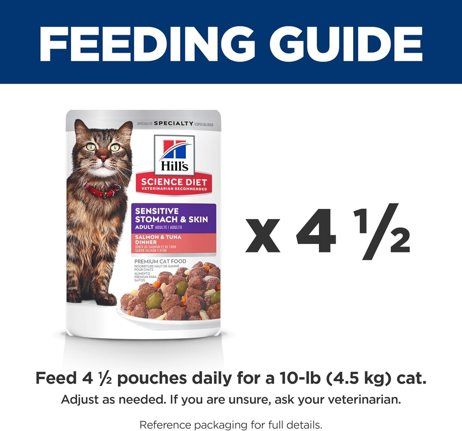 Hill’s Science Diet Sensitive Stomach Salmon & Tuna Cat Food 2.8oz 24ct
