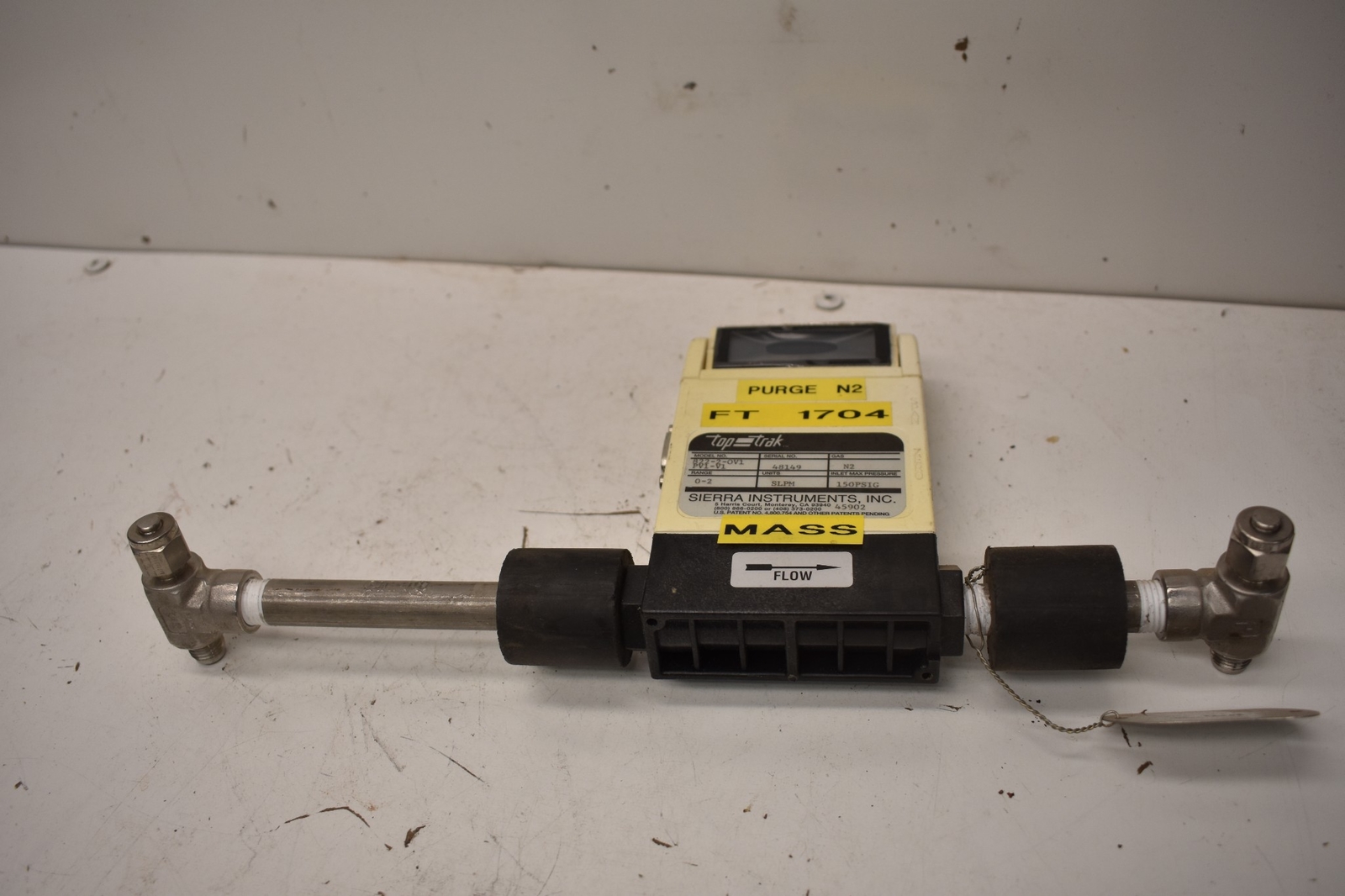 Sierra Instruments Top Trak Flow Meter 822-2-OV1-PV1-V1