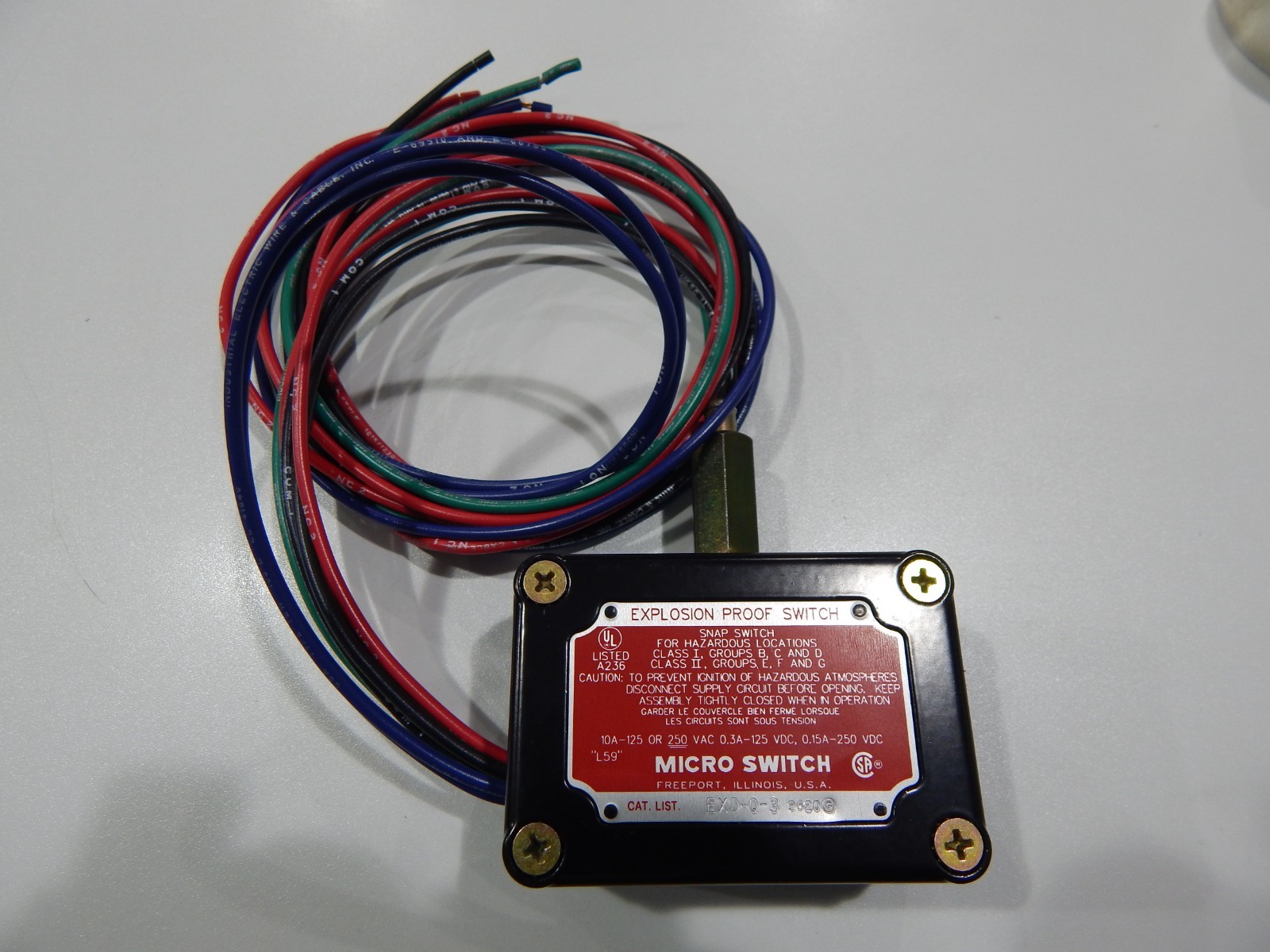 Honeywell Micro Switch PK 8800 8 ~ EXDQ3 Explosion Proof Limit Switch