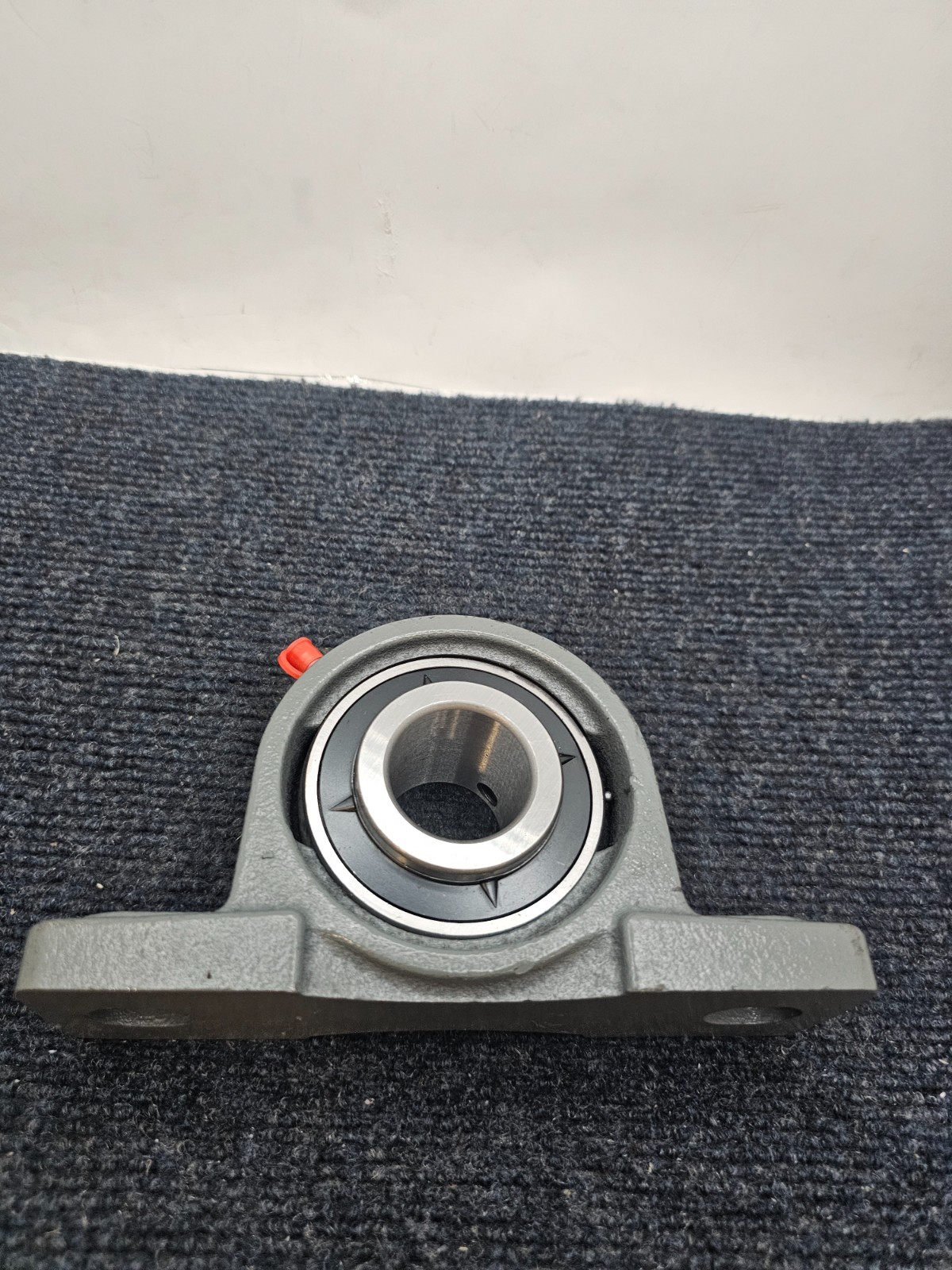 P207 2-Bolt Pillow Block With UC207-20 Bearing – Gray