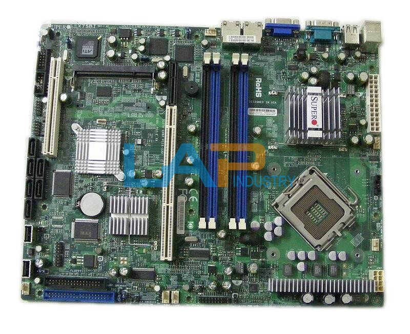 FOR Supermicro X7SBI 3210 chipset motherboard Single Single-channel Xeon 775