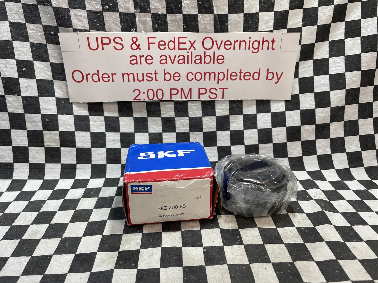 SKF RADIAL SPHERICAL PLAIN BEARING, GEZ 200 ES, GEZ200ES, SHIPSAMEDAY#1542R2