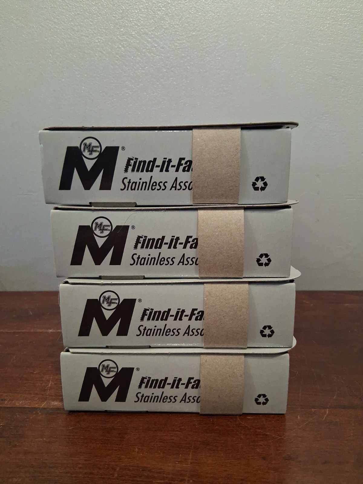 Midwest Fasteners Find It Fast **Empty** Stainless Steel Screw Assortment Boxes