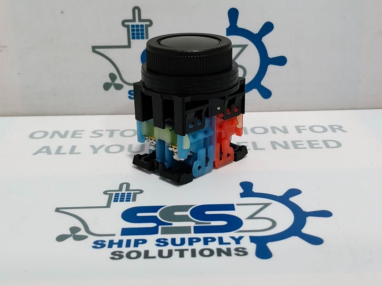 Fuji Electric AR30F0R / AR30FOR Black Push Button Switch 250V 6A