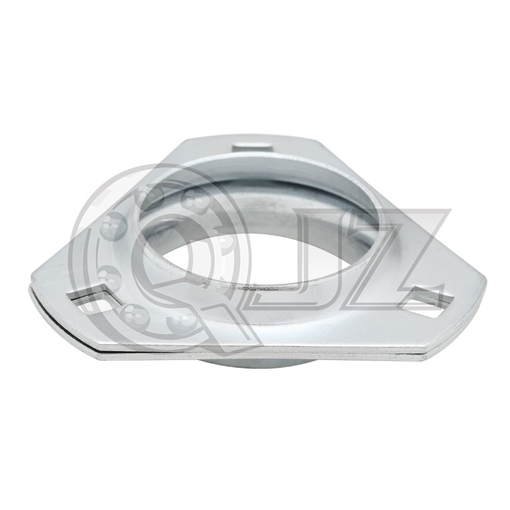 [Qty.2] PFT207 Three Bolt Triangle Stamped Housing (3-15/16 in Bolt Circle Diam)