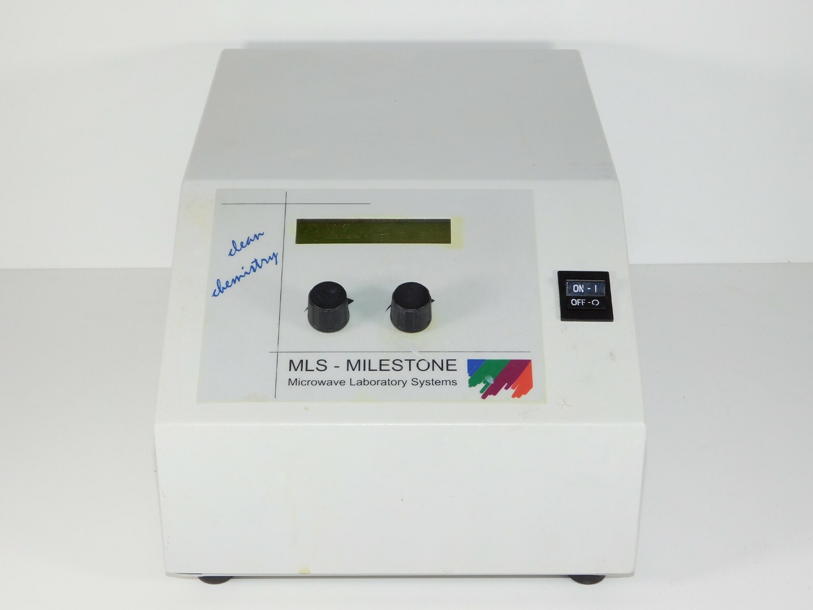MLS Milestone TraceCLEAN Steam Cleaning Microwave Lab Test System Control Box