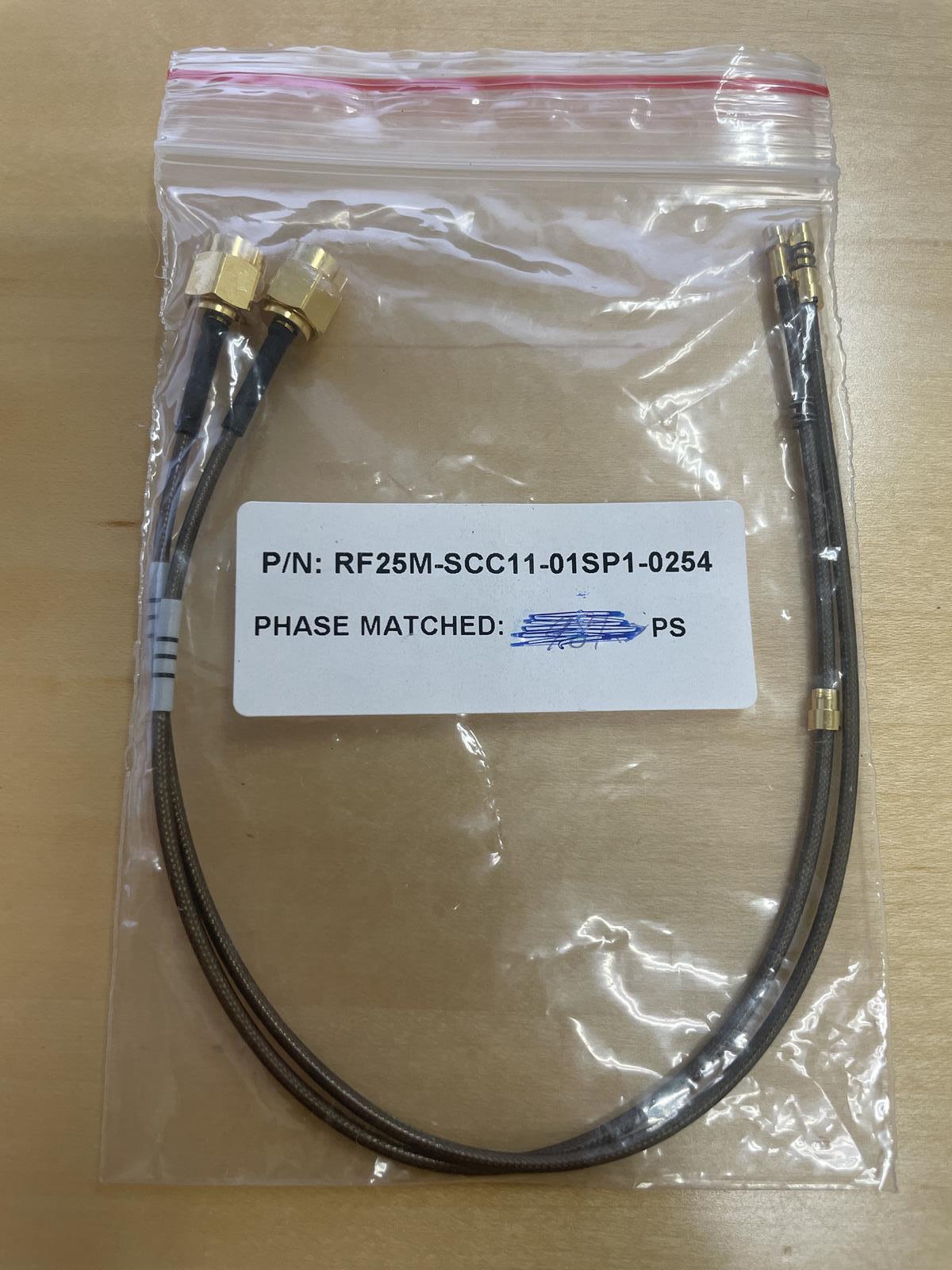 SAMTEC SET OF 2X RF25M-SCC11-01SP1-0254