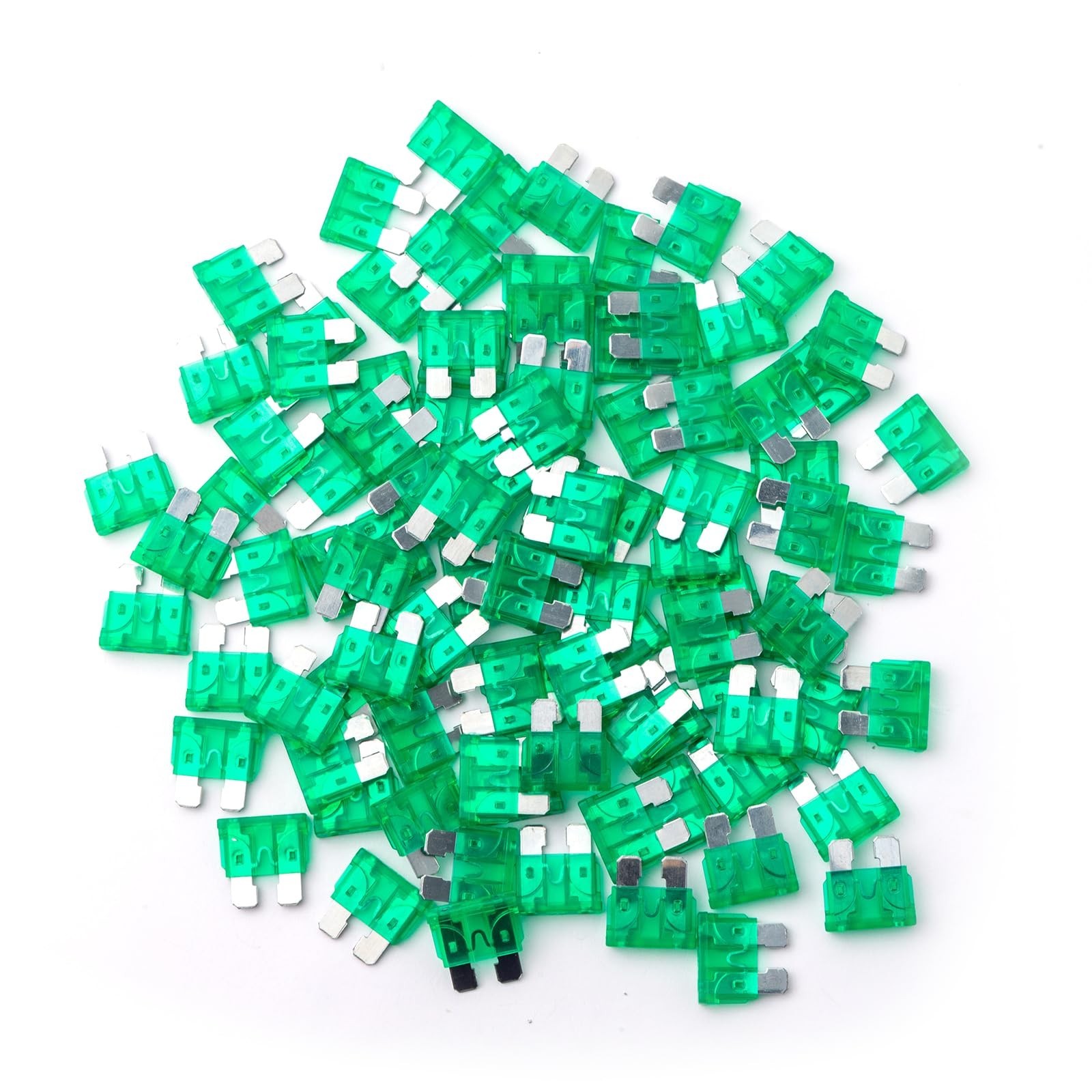 100Pcs 30 Amp Fuses Stanbdard Fuse, 30A Car Fuse Blade for Automotive, Truck,…