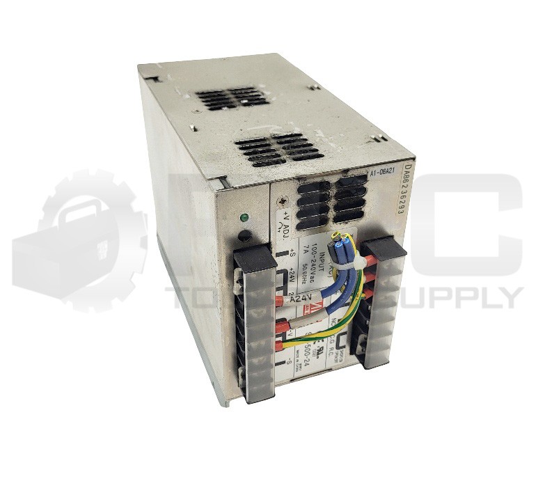 MEAN WELL SP-500-24 SWITCHING POWER SUPPLY 100-240VAC 7A 50/60HZ