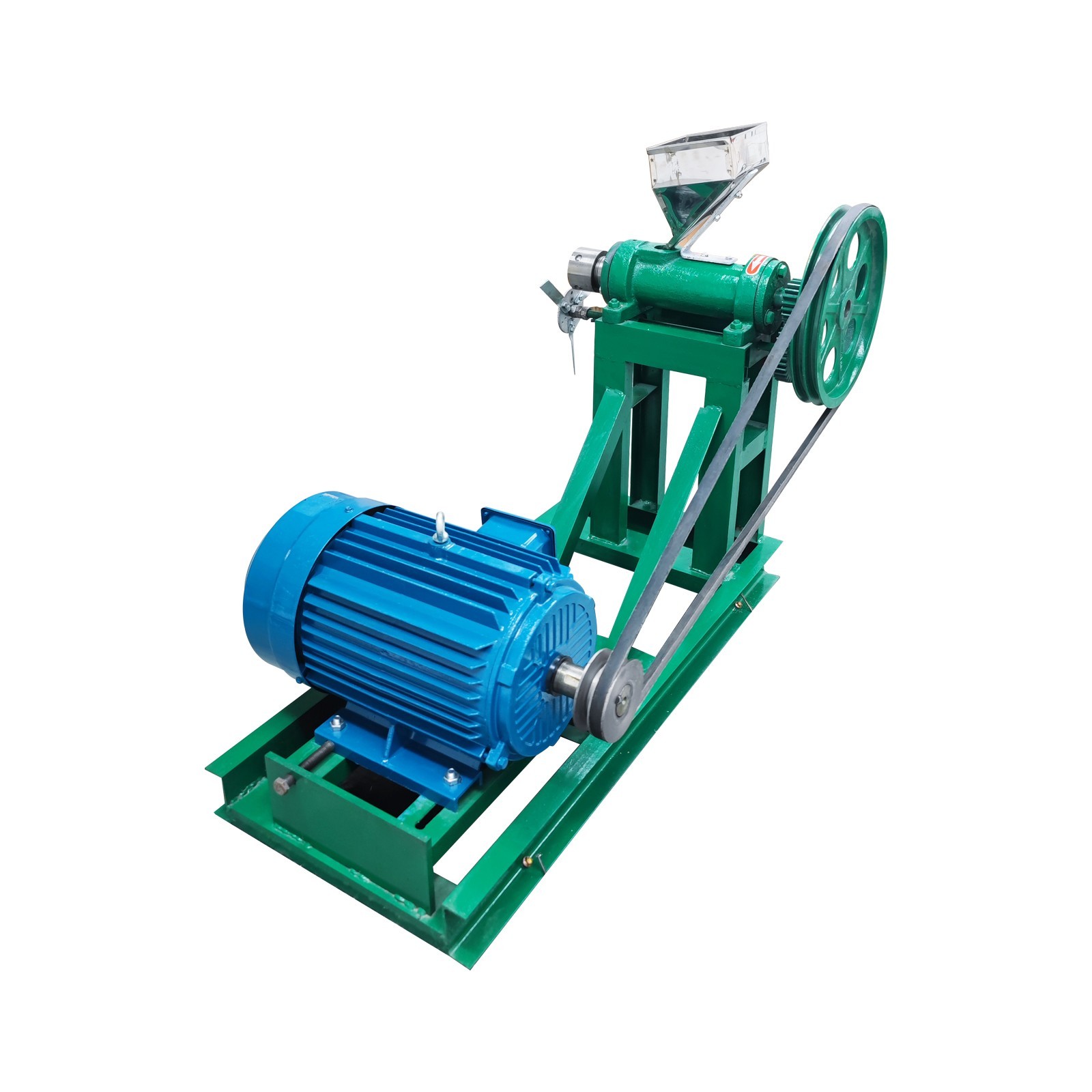 Puffed Food Extruder Corn Puffing Machine with Support Frame 3-phase 220V 11KW