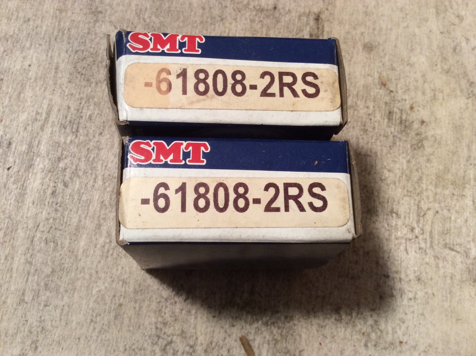 2-SMT bearings , #61808-2RS, FREE SHPPING to lower 48, NEW OTHER!