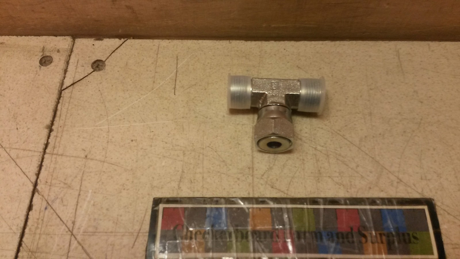 NOS 1/2″ Boss Tee Fitting SAE J1453 8S6LO-S 24KP181 4730015693776