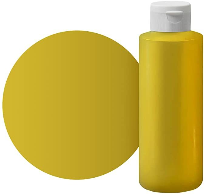 Yellow Liquid Color Pigment Paint Dye For Epoxy Resin Art Polyester Gelcoat 4oz