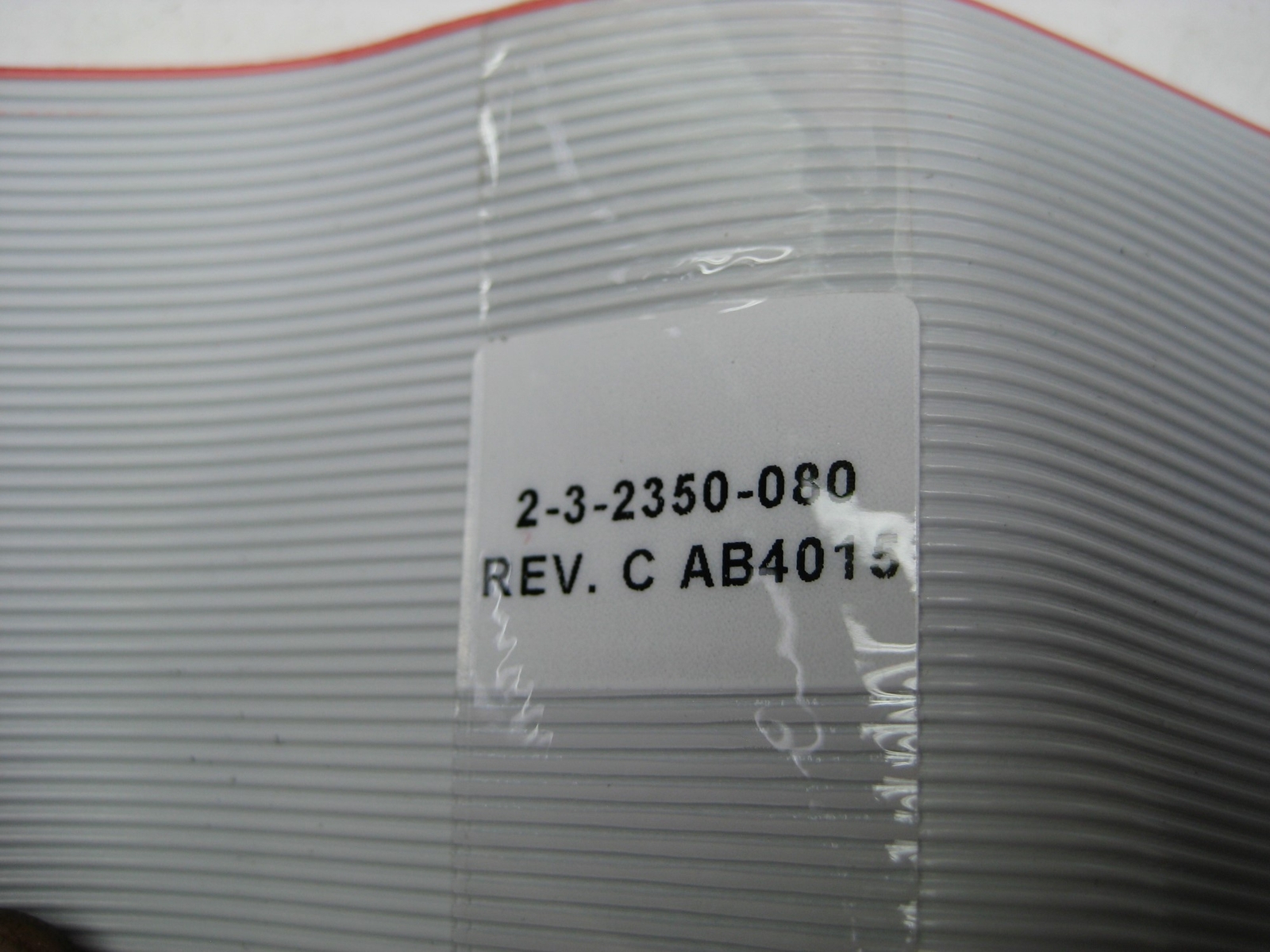 INDUSTRIAL SPARE 2-3-2350-080 REV.C RIBBON CABLE NSNP
