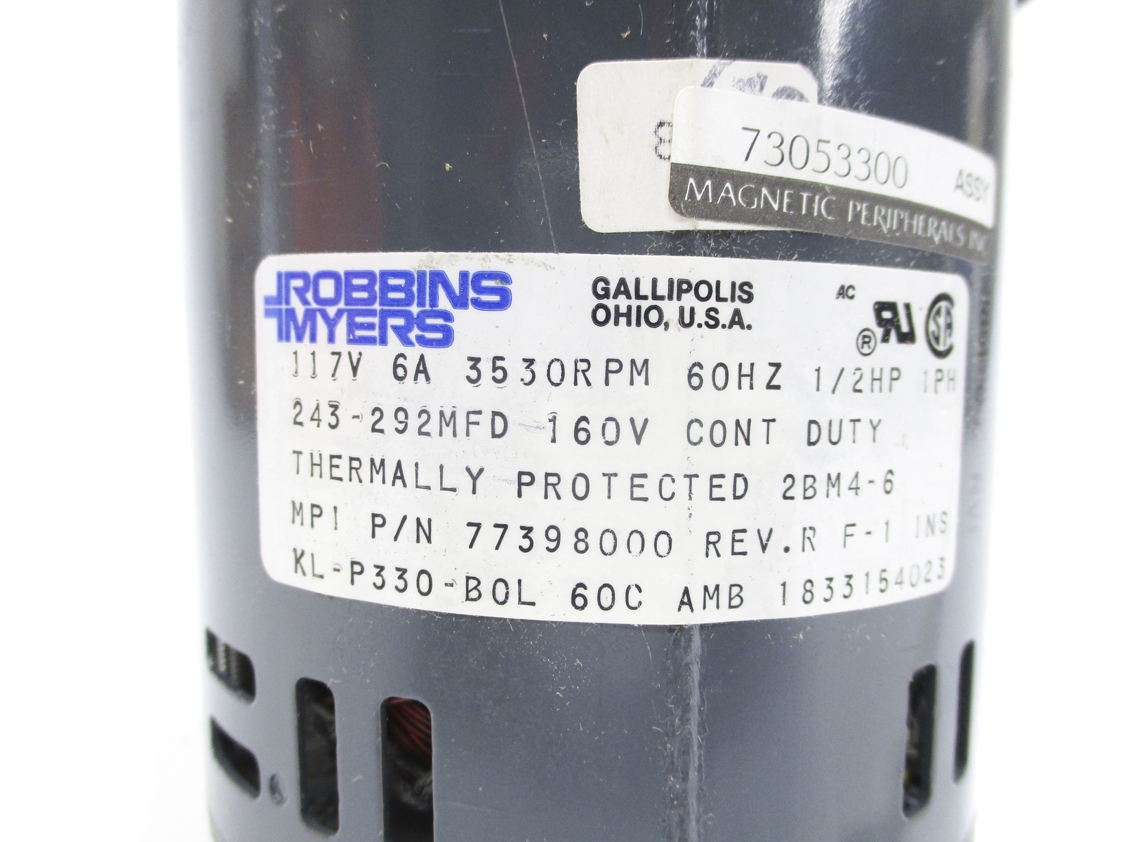 ROBBINS MYERS KL-P330B0L NSNP