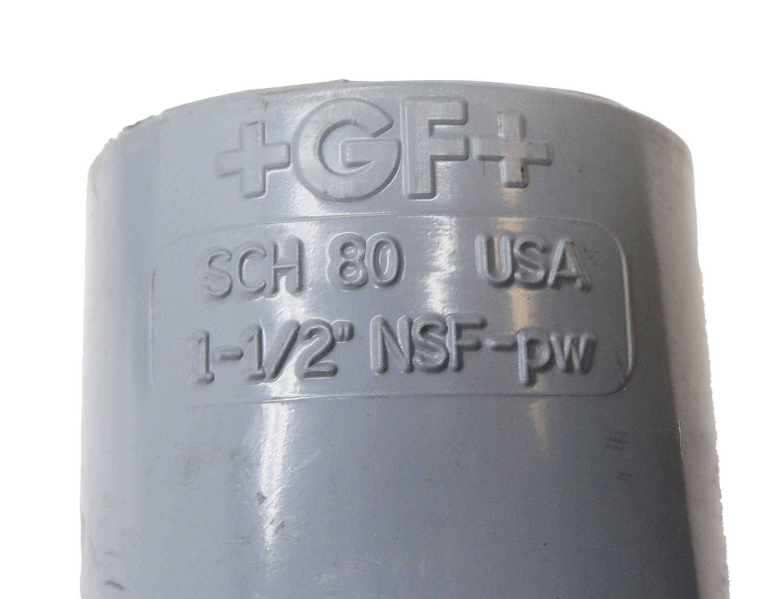 LOT OF 5 NEW +GF+ F439 90 DEG ELBOW FITTING 1-1/2″ SCH80 *READ*
