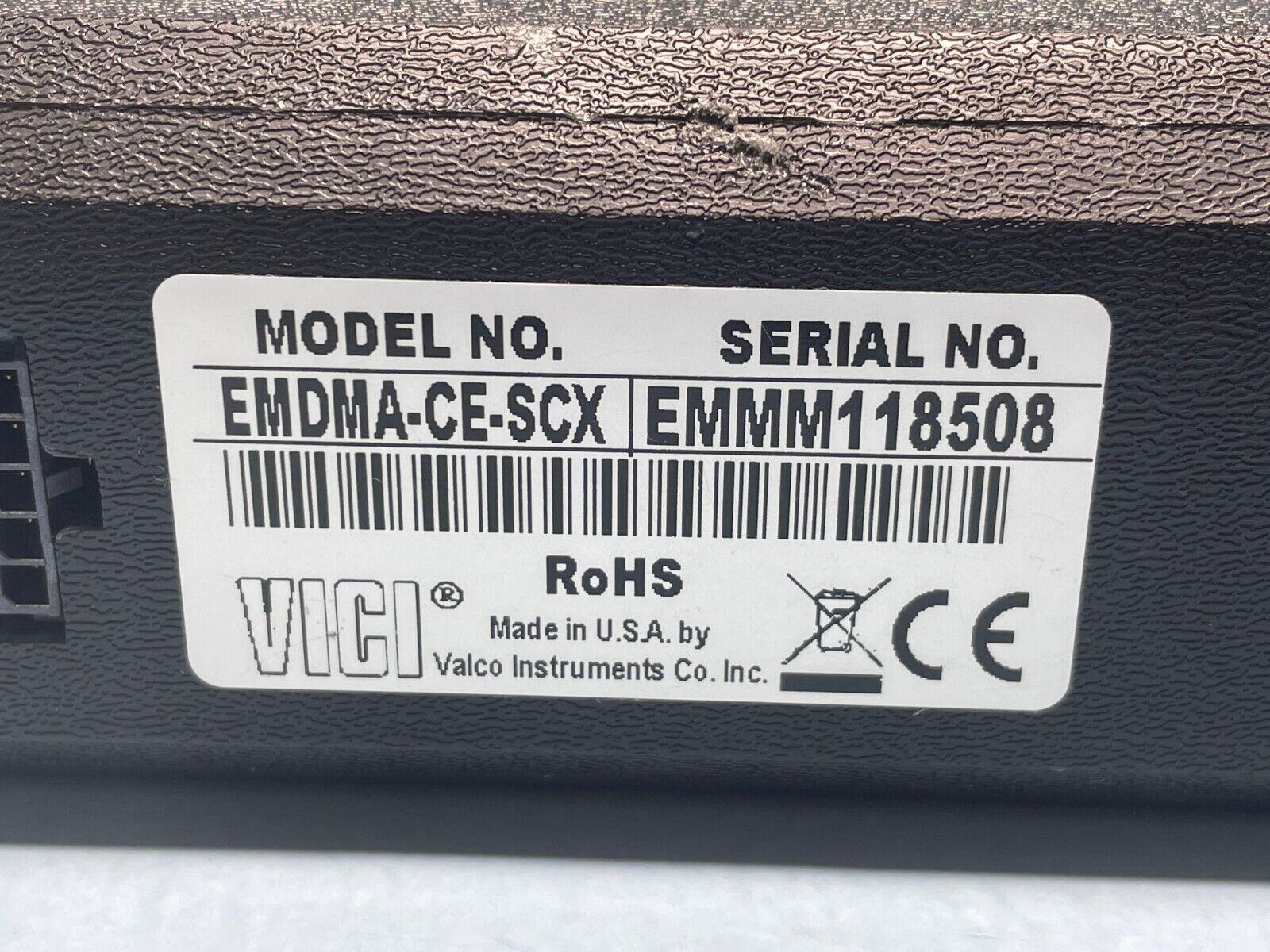 VICI Cheminert C82X High Pressure UHPLC Injector EMDMA-CE-SCX C-335M-10V 12 Port