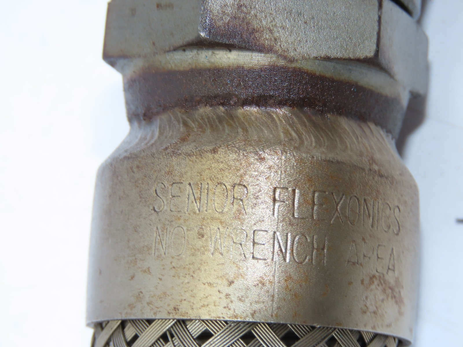 1×27″ 1-5/16-12 -16 JIC 37 Flare Thread Braided SS Metal Flex Pipe Hose