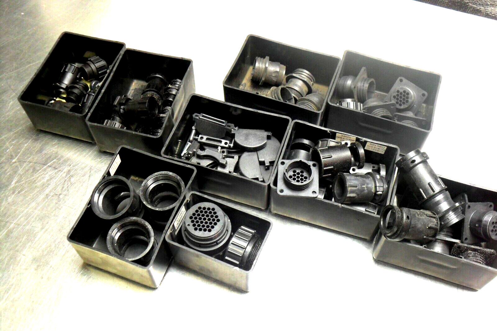 LOT SALE, Cable Clamps, Receptacle, Shell Clamps, Connector Plug, All you see.