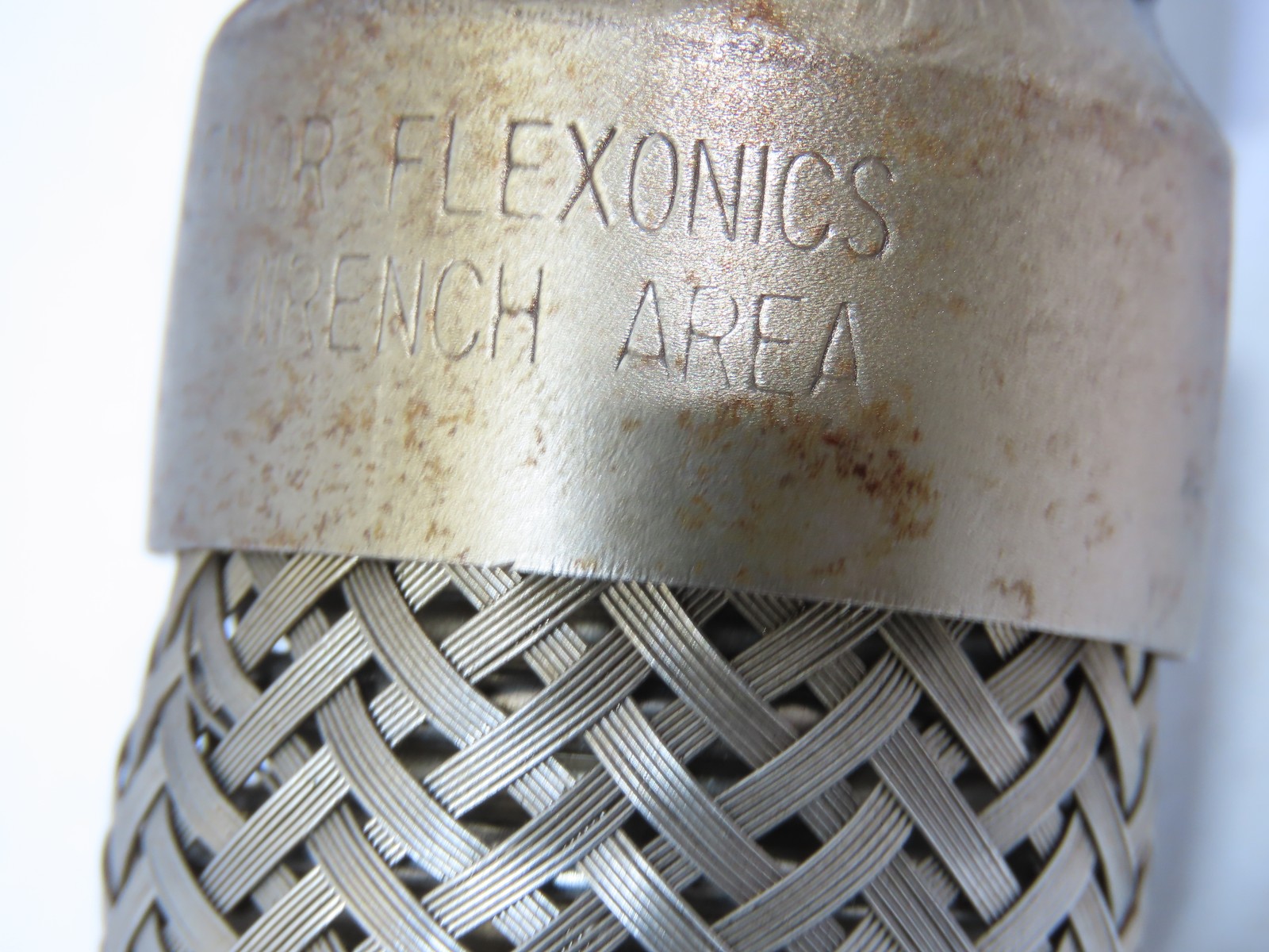 1×27″ 1-5/16-12 -16 JIC 37 Flare Thread Braided SS Metal Flex Pipe Hose