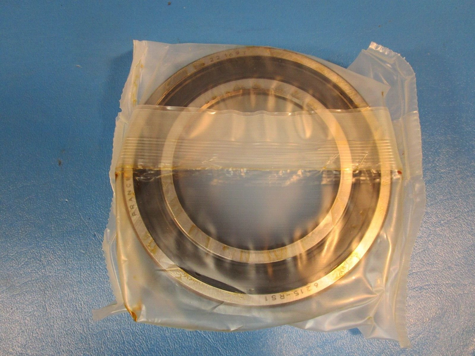 SKF 6215 RS1 Deep Groove, Single Row Ball Bearing; 75MM Bore, 130MM OD, 25MM