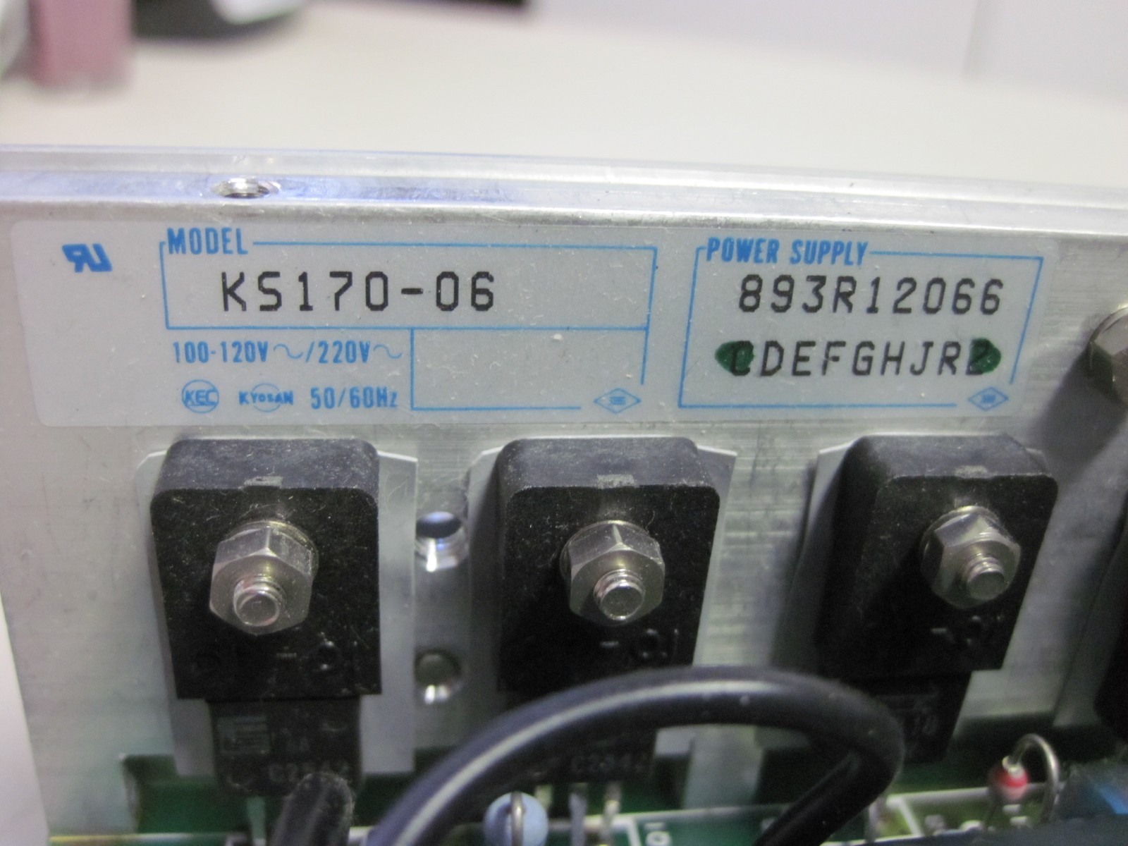 100% WARRANTY Kyosan KS170 KS170-06C Power Supply KS17006C AQ1153PA001