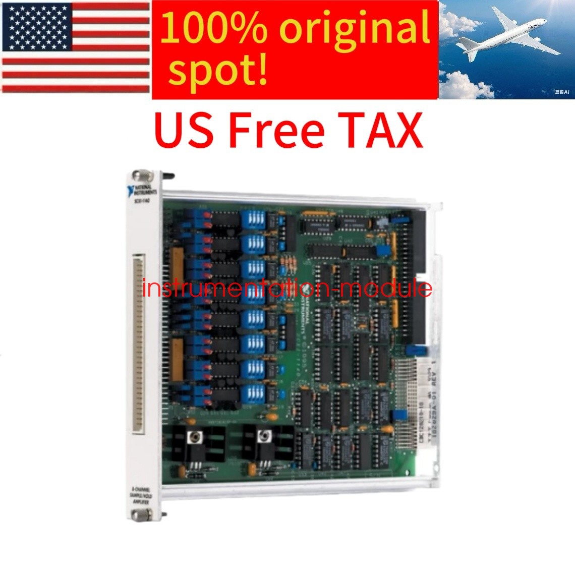 NATIONAL INSTRUMENTS SCXI-1140 Sample Hold Amplifier PLC Module New in box spot