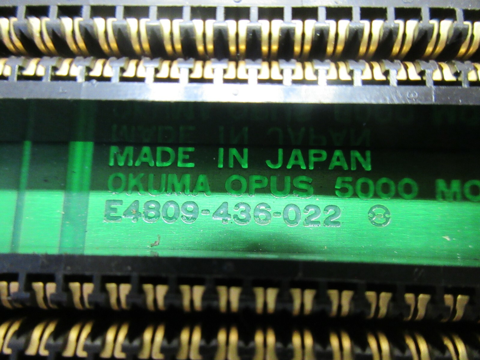 OKUMA MC-4VA OSP5000M-G CIRCUIT BOARD E4809-436-022