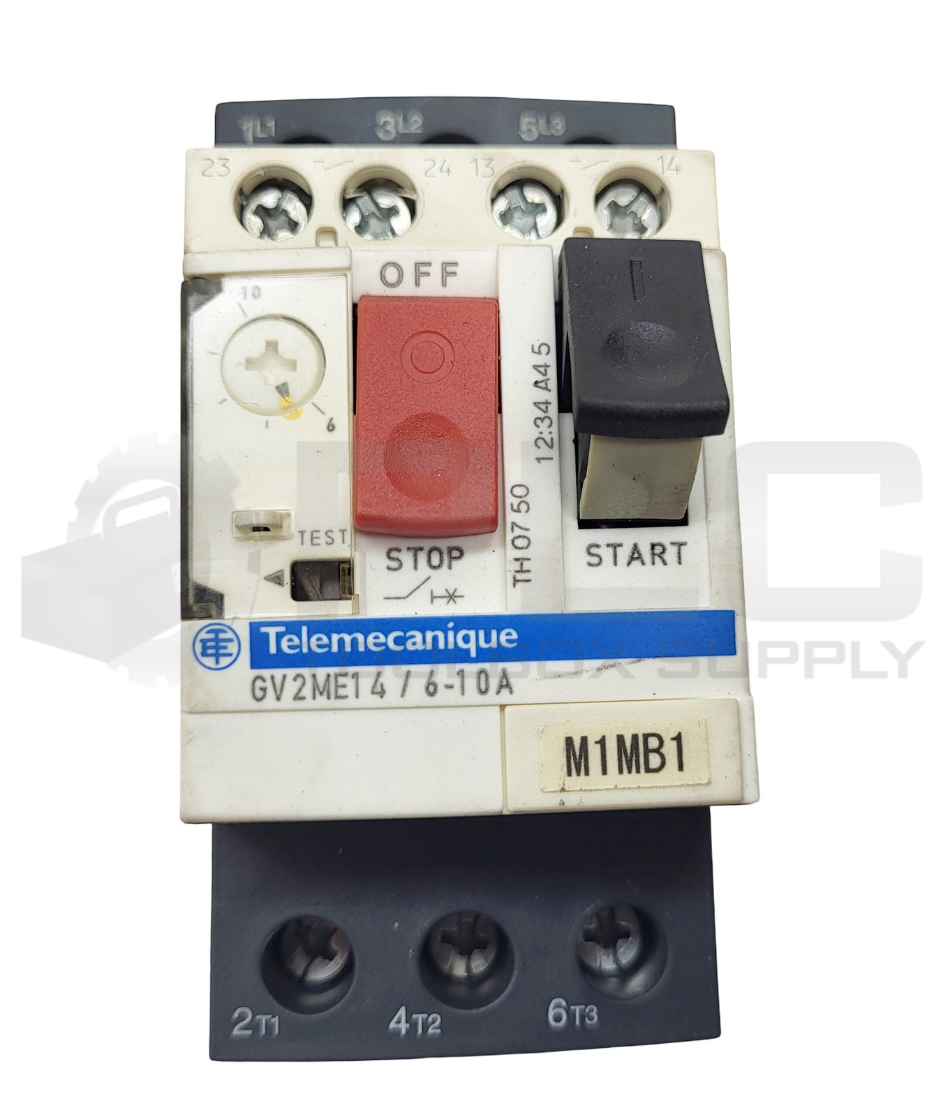 LOT OF 2 TELEMECANIQUE GV2ME14 MANUAL MOTOR STARTER 6-10A