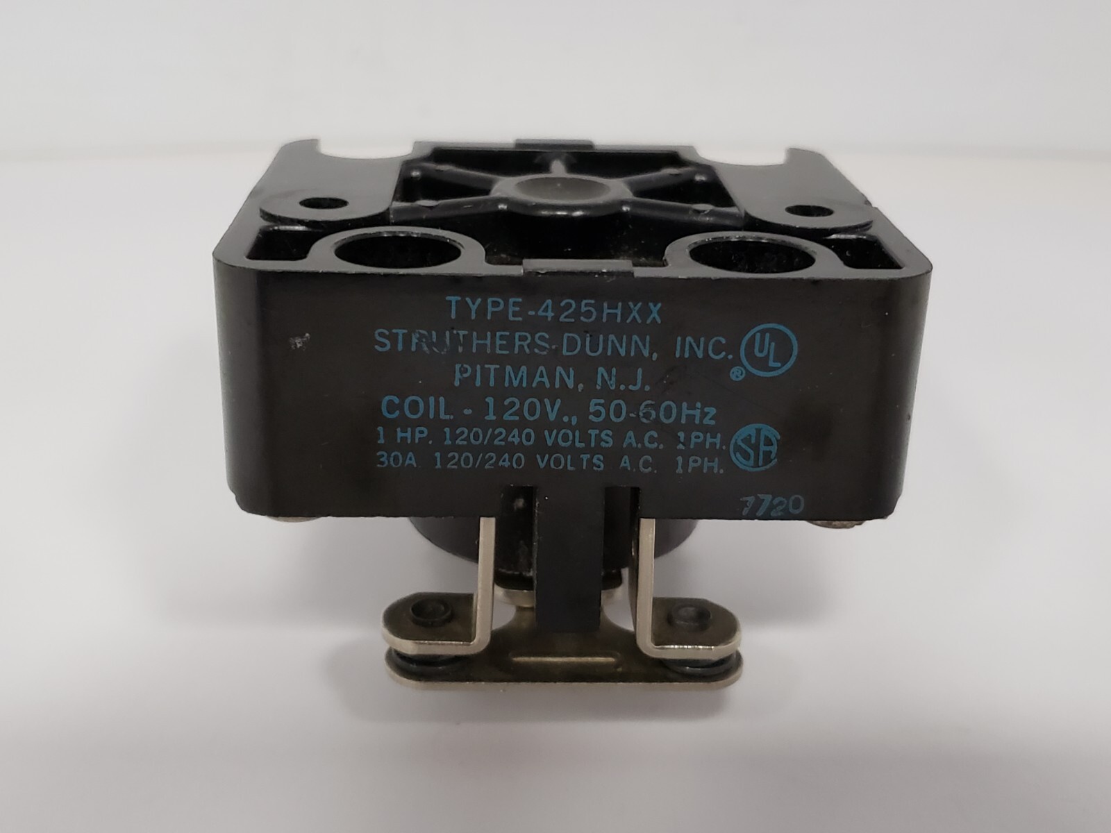 STRUTHERS DUNN 425HXX RELAY 30A 120V COIL 50/60HZ