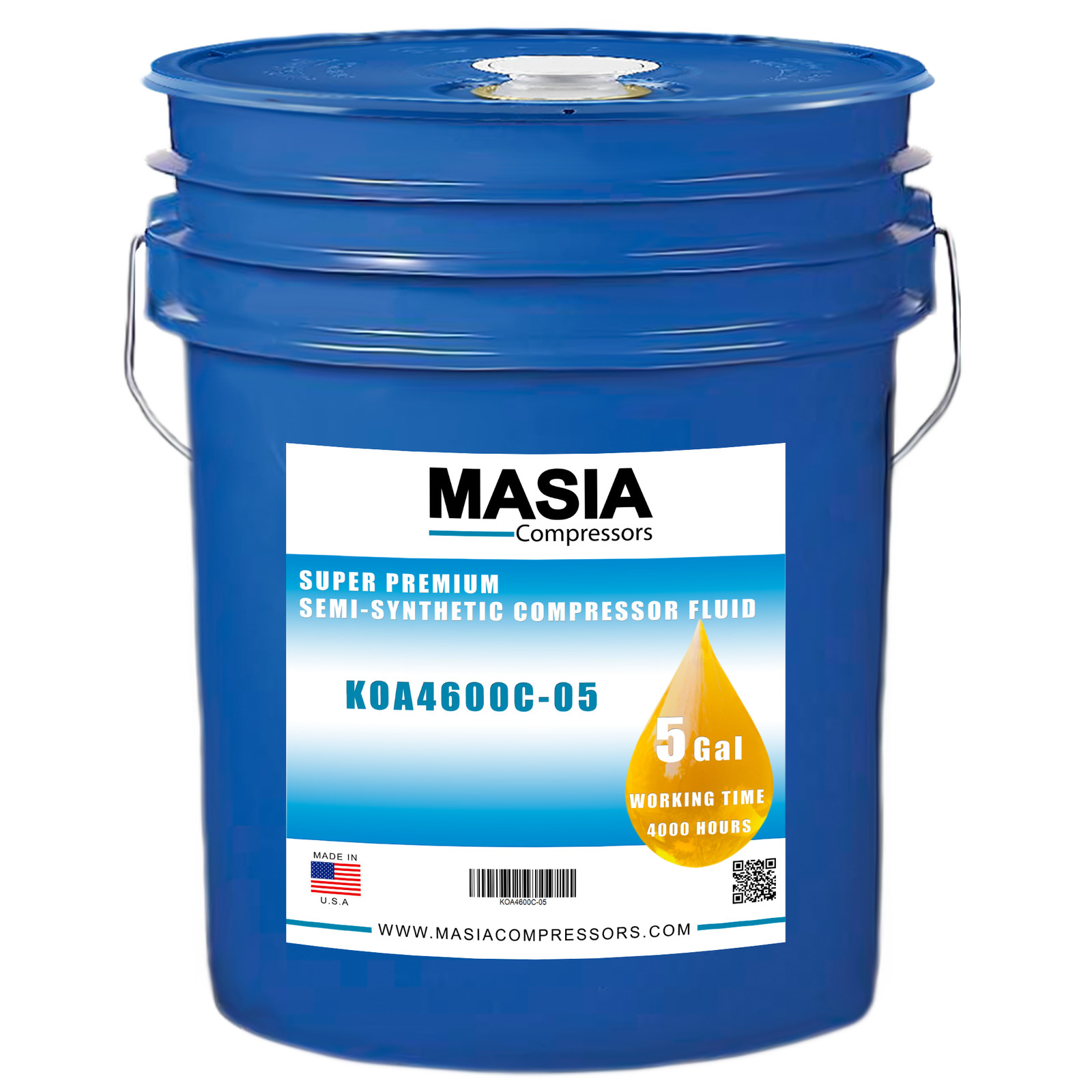SSL-38 Lubricant for Compressor Compatible with Leroi/Compair – 5 gal