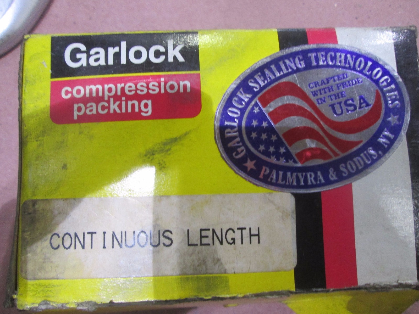 Garlock 1200-PBI Mechanical Packing 3/16″ Partial Roll 1 LB
