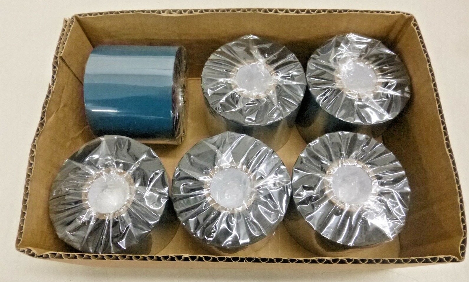 NEW Zebra, Label Printer Ribbon,Wax, PK6