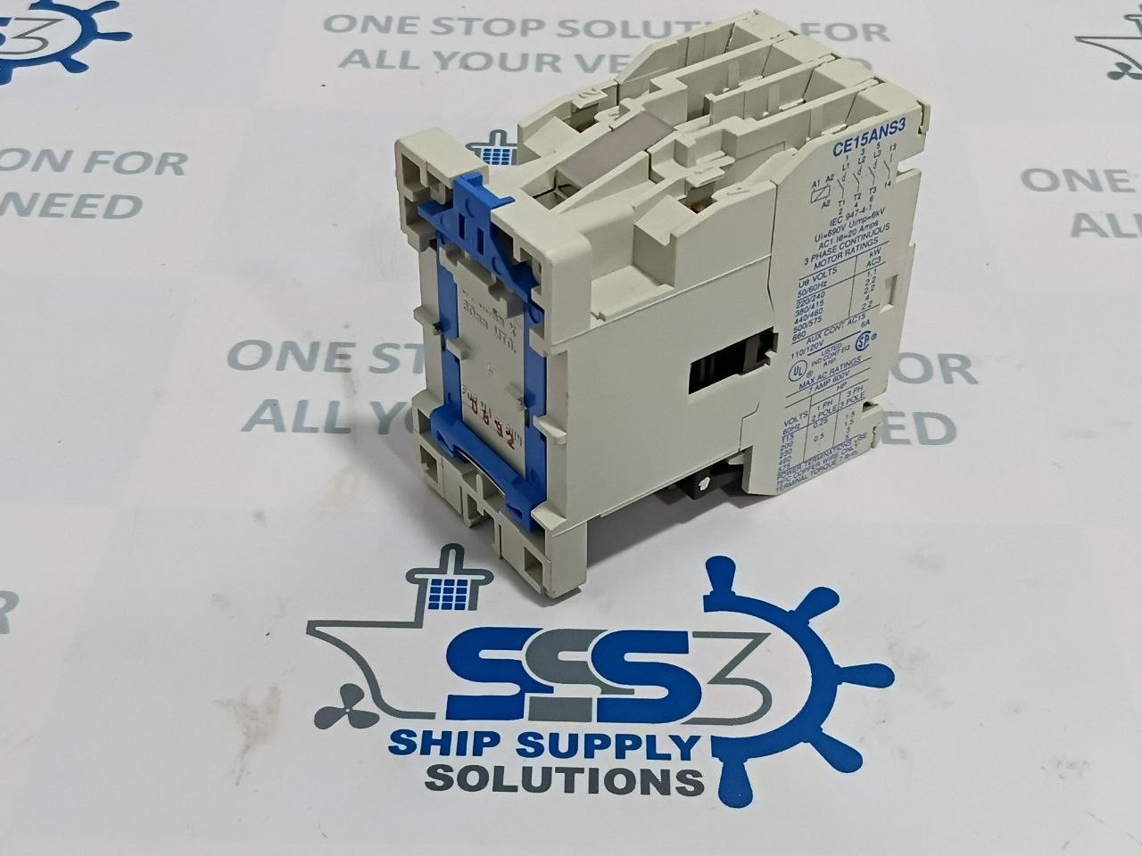 Eaton / Cutler-Hammer CE15ANS3 3-Pole Contactor Coil Voltage 110V 50Hz 120V 60Hz