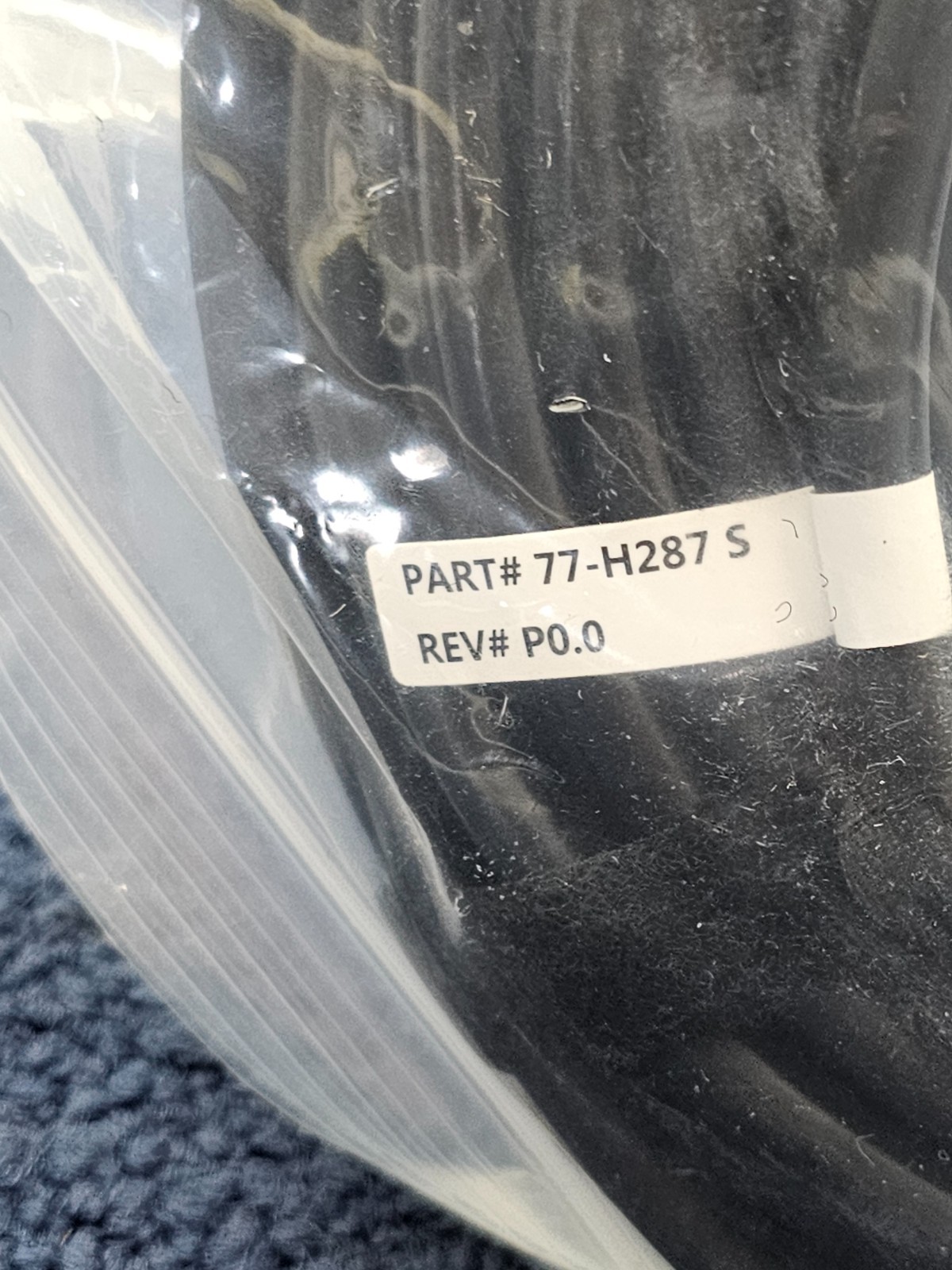 77-H287 S Cable Wire Assembly REV P0.0 / 4 Wire 50 Feet Length