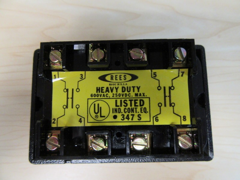 Rees 04917-012 FLT Chrome Plunger Switch 04917012
