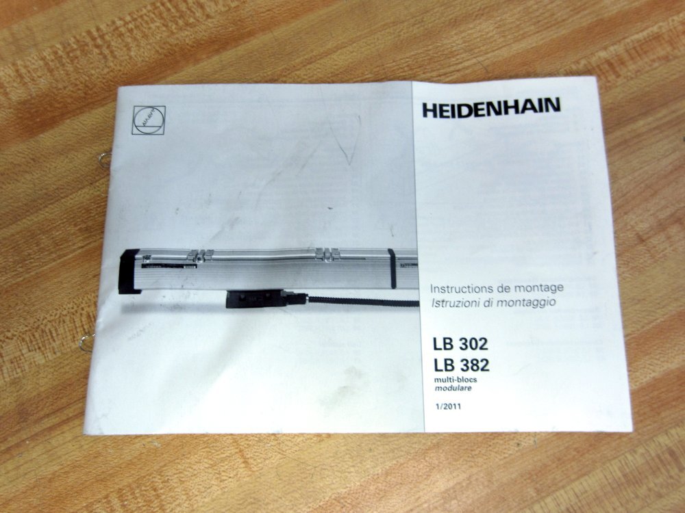 Heidenhain 673 178-32 Instructions for LB 302/LB 382 Modular Assembly
