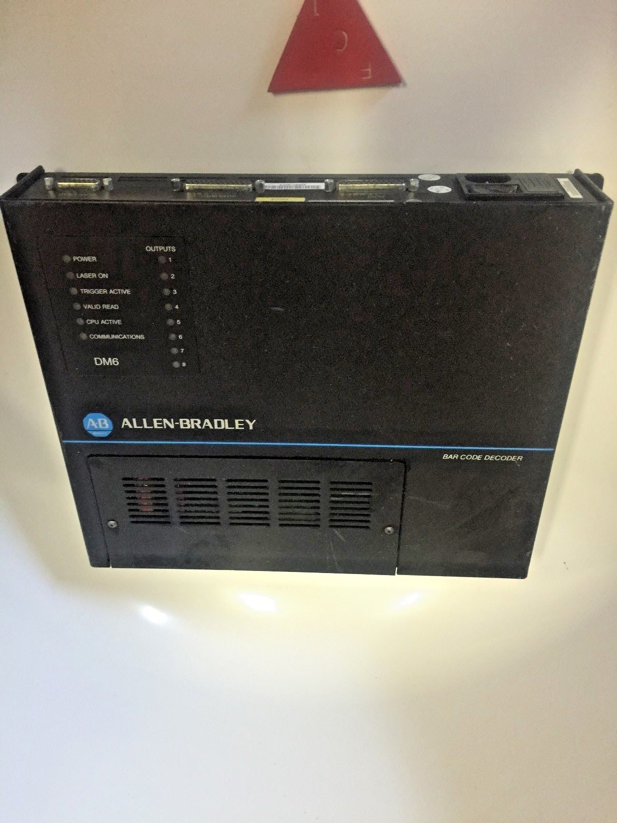 ALLEN BRADLEY BARCODE DECODER MODULE 100/240VAC 50/60HZ 50VA 2755DM6
