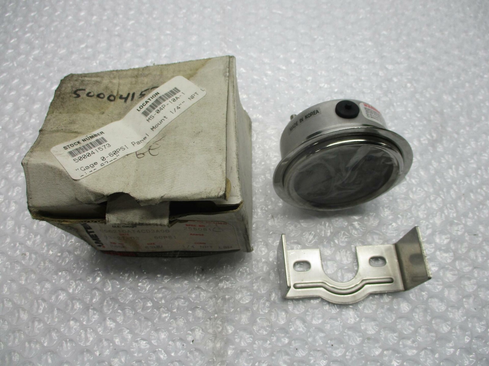 AMETEK USG 65621OAT4CD3A00 GAUGE 0-60PSI NSMP