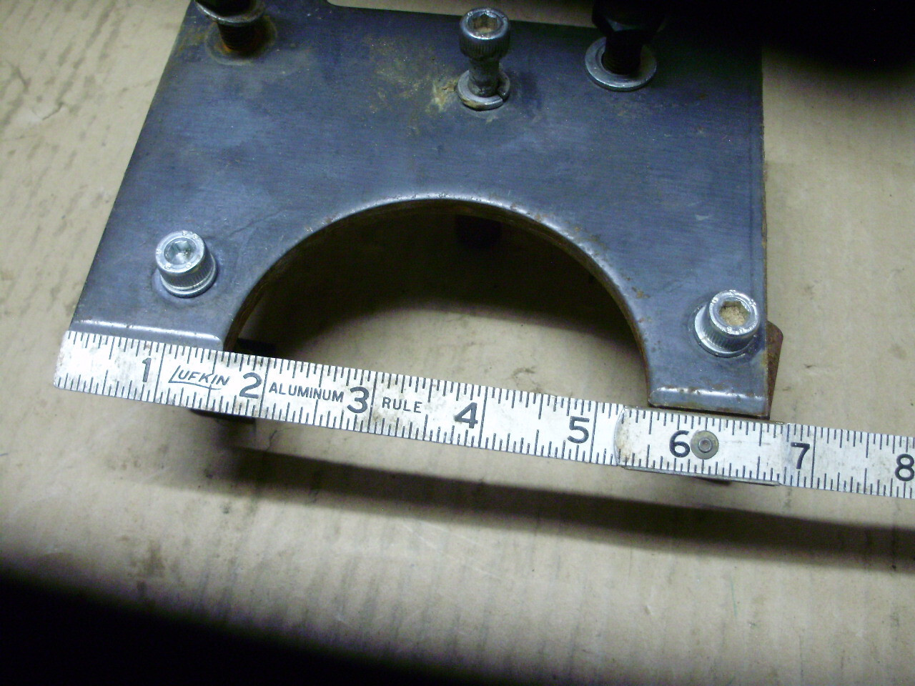 Bracket, FT Face Frame Mounting Flange Adaptor, Fits Hanning Electric Motor