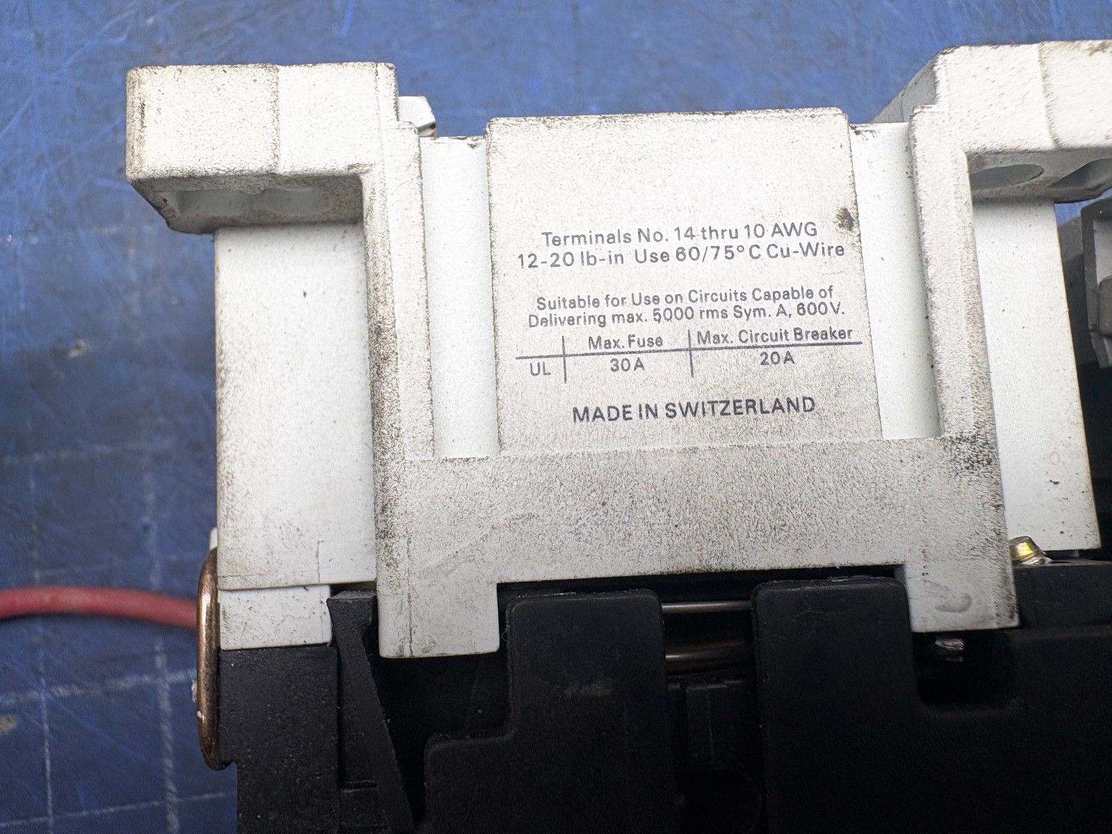 SPRECHER+SCHUH CA3-9-10 CONTACTOR 110/120V COIL W/CEP7-EEEB SER C*SEE PICTURES*